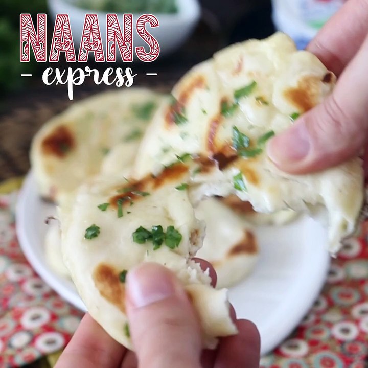 Naans de queijo