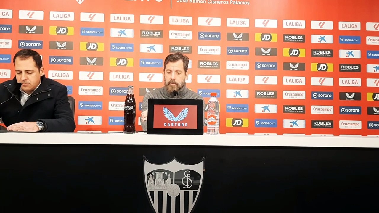 Quique Sánchez Flores analiza el partido ante el Girona FC