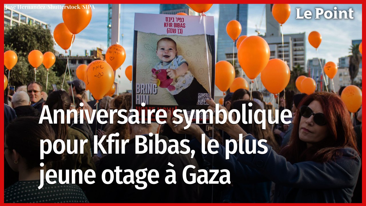 Anniversaire symbolique pour Kfir Bibas, le plus jeune otage à Gaza