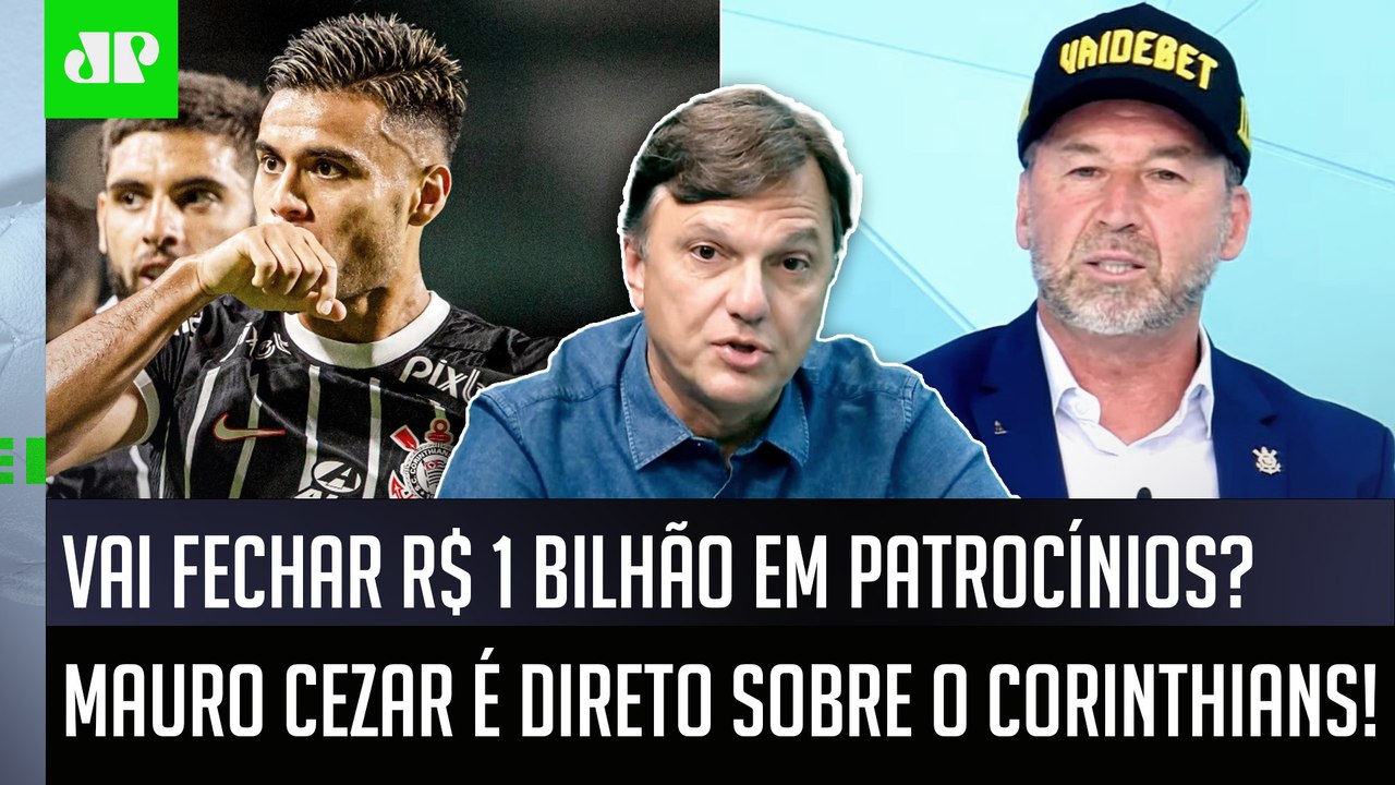 "Bom, então o Corinthians já PODE PAGAR o ESTÁDIO, JÁ PODE PAGAR o VERA..." Mauro Cezar É DIRETO!
