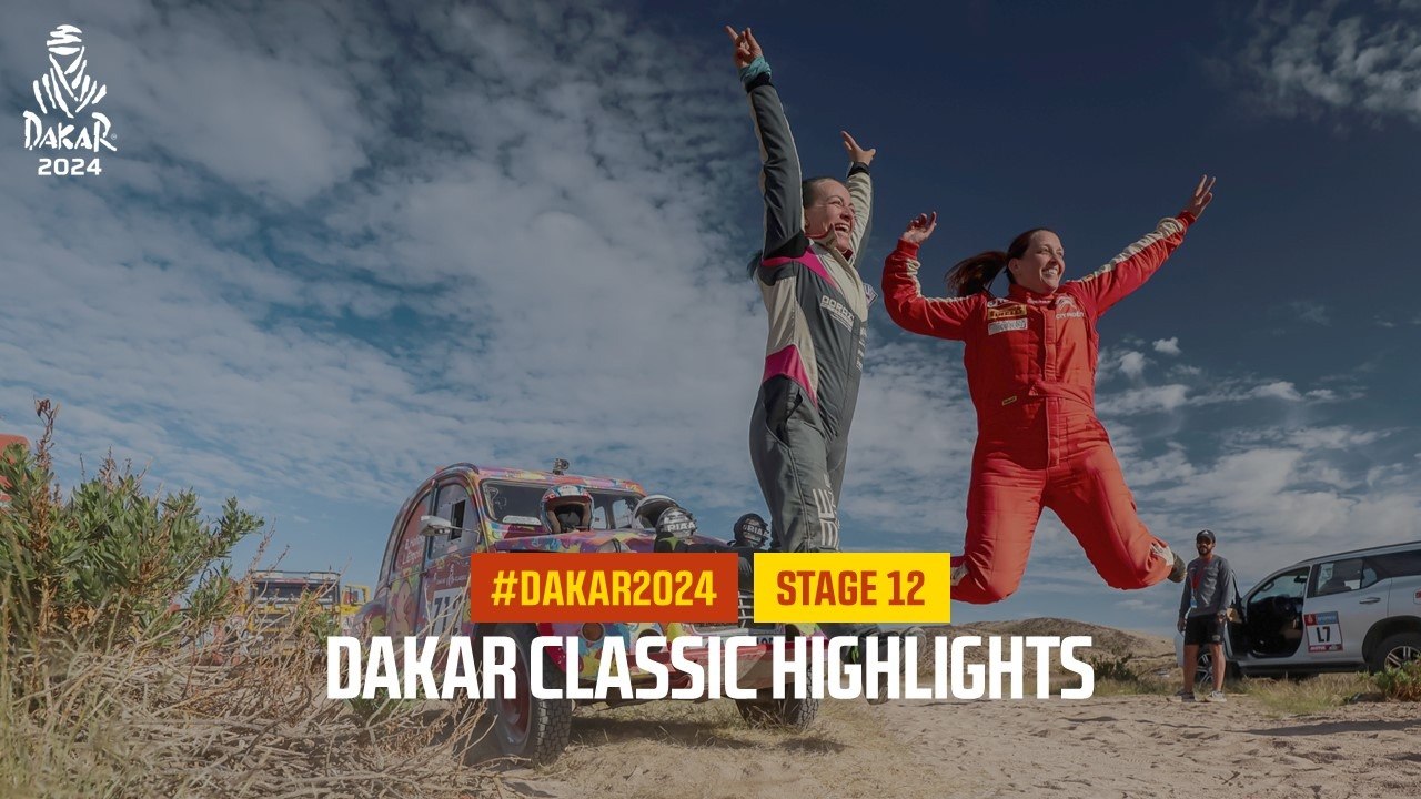 Dakar Classic Highlights - Stage 12 - #Dakar2024