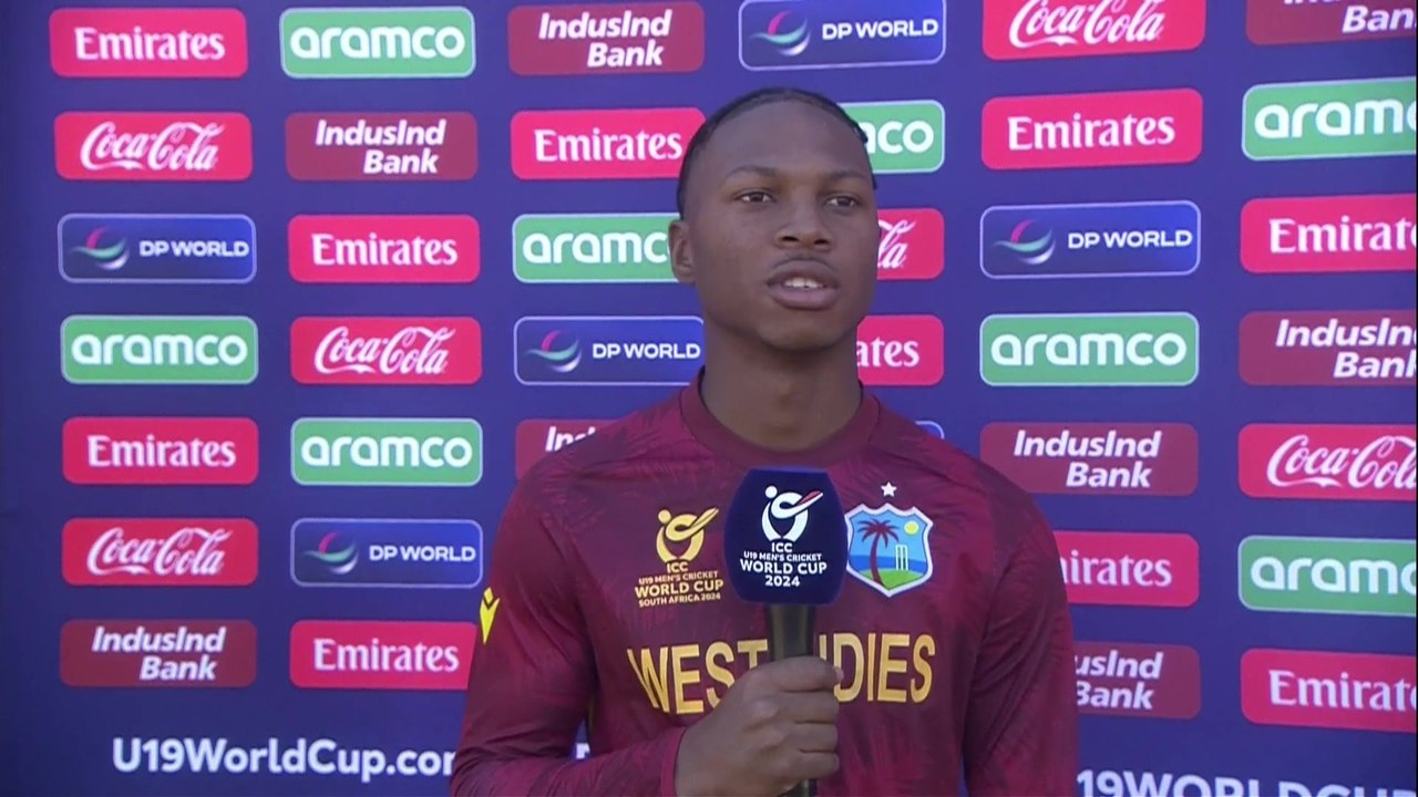 West Indies Jewel Andrew, 130, on u19 world cup defeat to South Africa