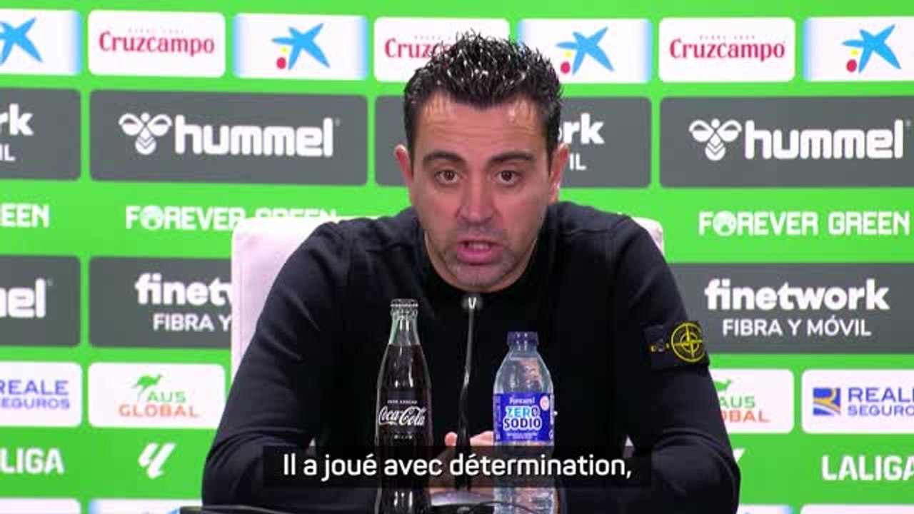 21e j. - Xavi : "J'ai senti que Pau Cubarsi était prêt"