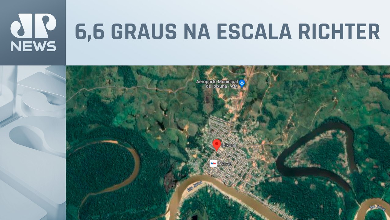 Região Norte registra maior tremor de terra da história do Brasil