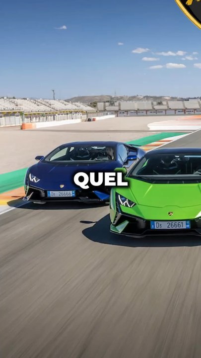 Le véhicule Lamborghini le moins cher VS le plus cher