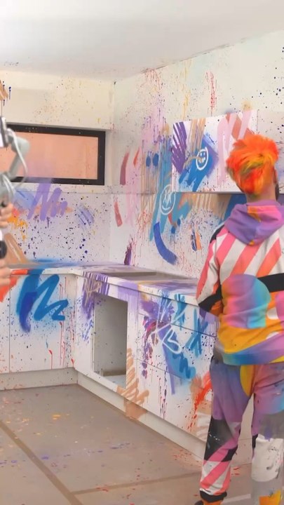 J’ai custom une cuisine complètement abstraite !