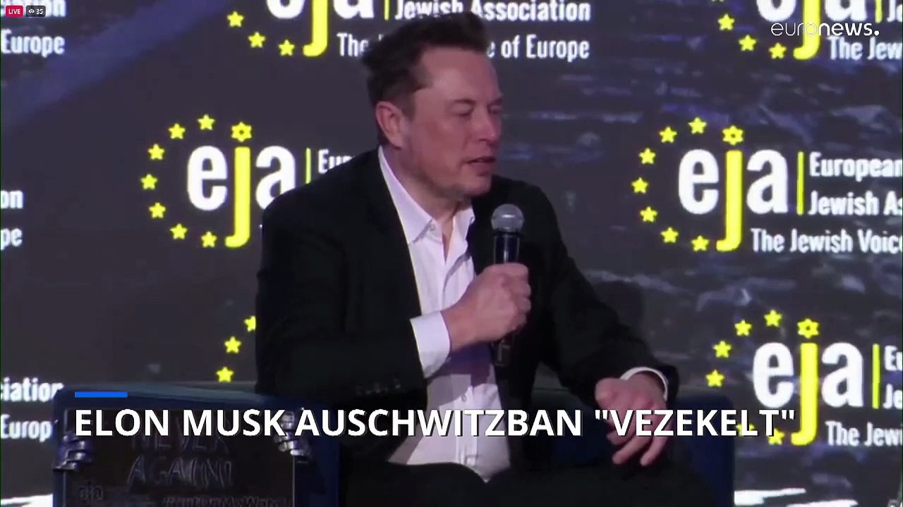 Elon Musk Auschwitzban “vezekelt”