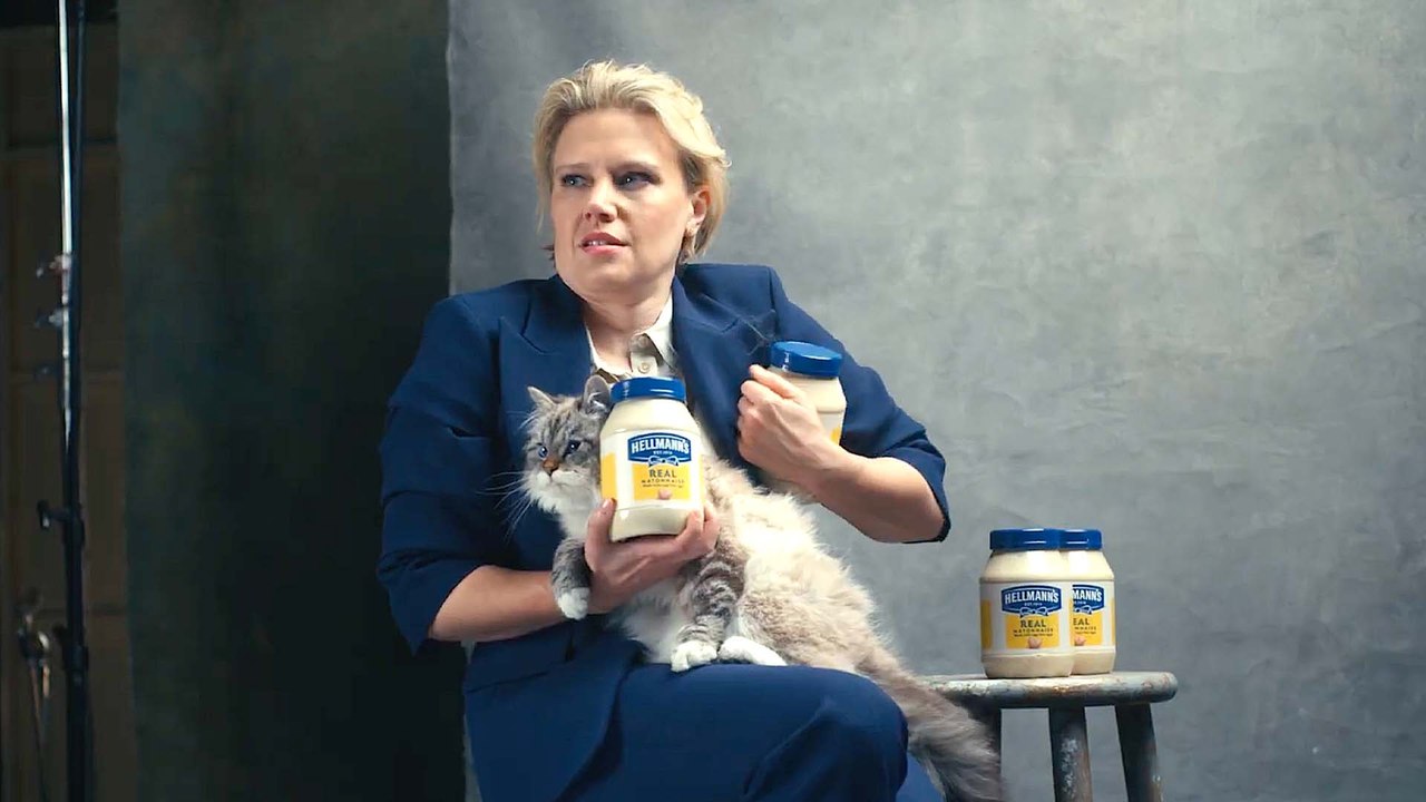 Hellmann's "The Pose" Super Bowl 2024 Commercial Tease with Kate McKinnon