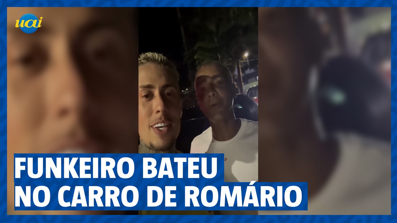 Funkeiro bateu no carro de Romário