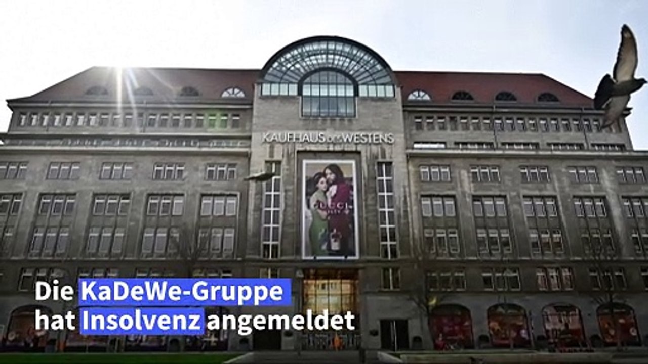 KaDeWe-Gruppe stellt Insolvenzantrag