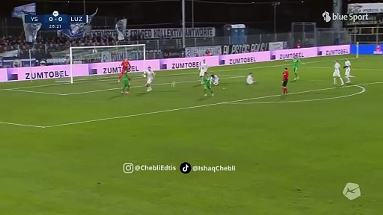 Mahious buteur face à Lucerne