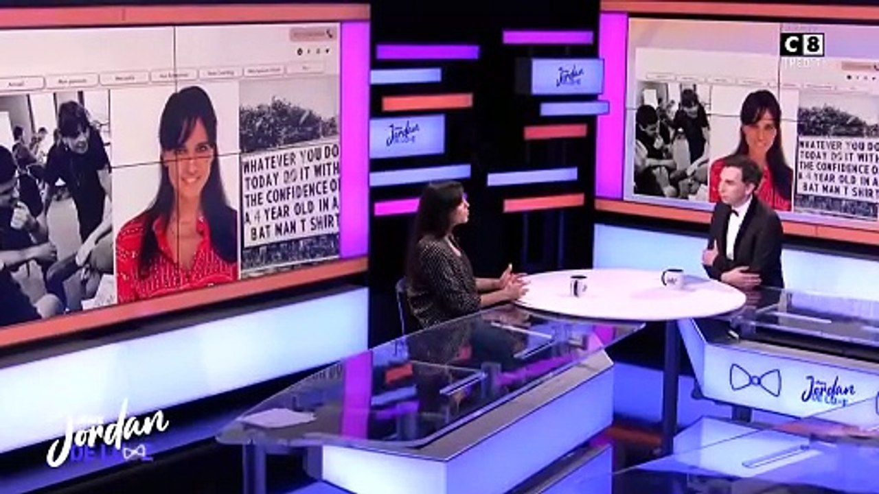 Koxie dans l'émission Chez Jordan de Luxe, sur C8.