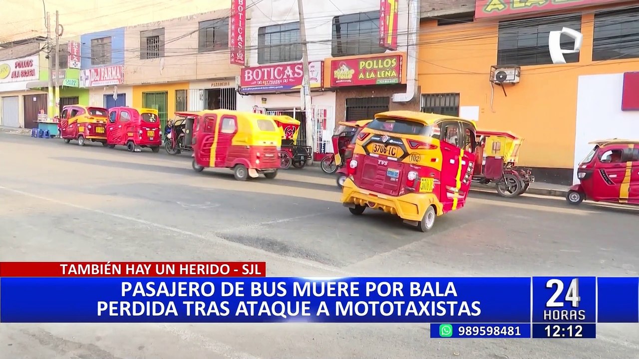 “Plata o plomo”: Decenas de mototaxistas son extorsionados a diario en SJL