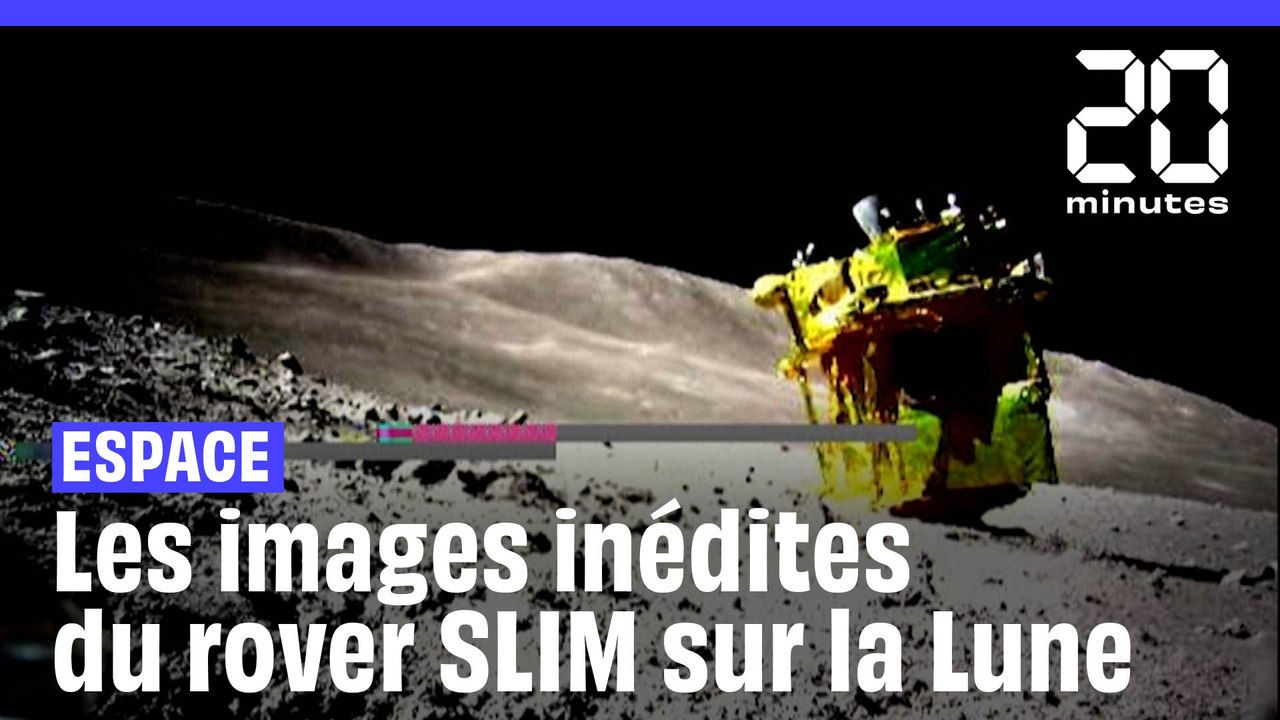 Espace : Les images inédites du rover japonais sur la Lune