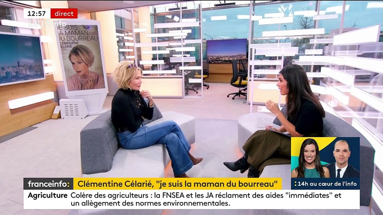 Emilie Tran Nguyen et Clémentine Célarié, Franceinfo.