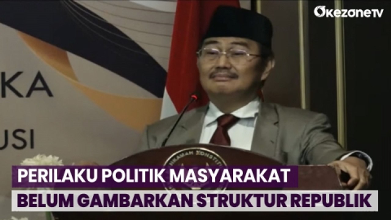 Mantan Ketua MK Sebut Perilaku Politik Masyarakat Indonesia Belum Gambarkan Struktur Republik
