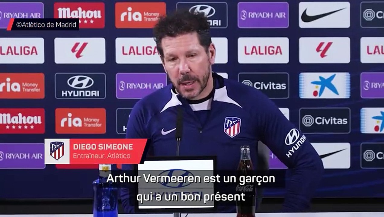 Simeone déjà fan de Vermereen