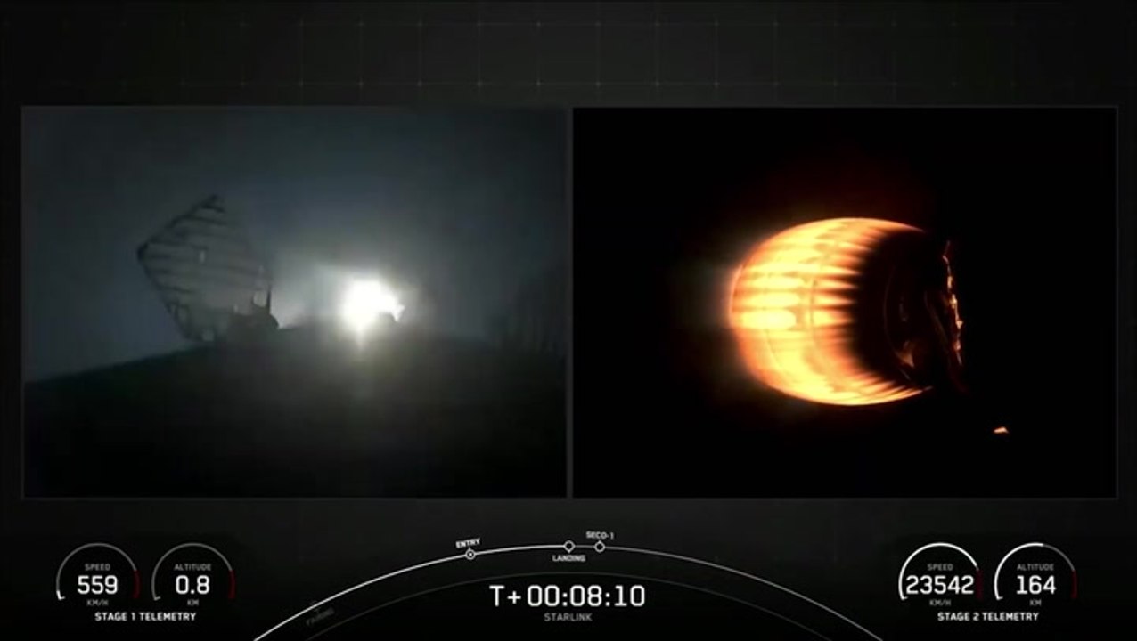 SpaceX Launched 22 Starlink Satellites From California