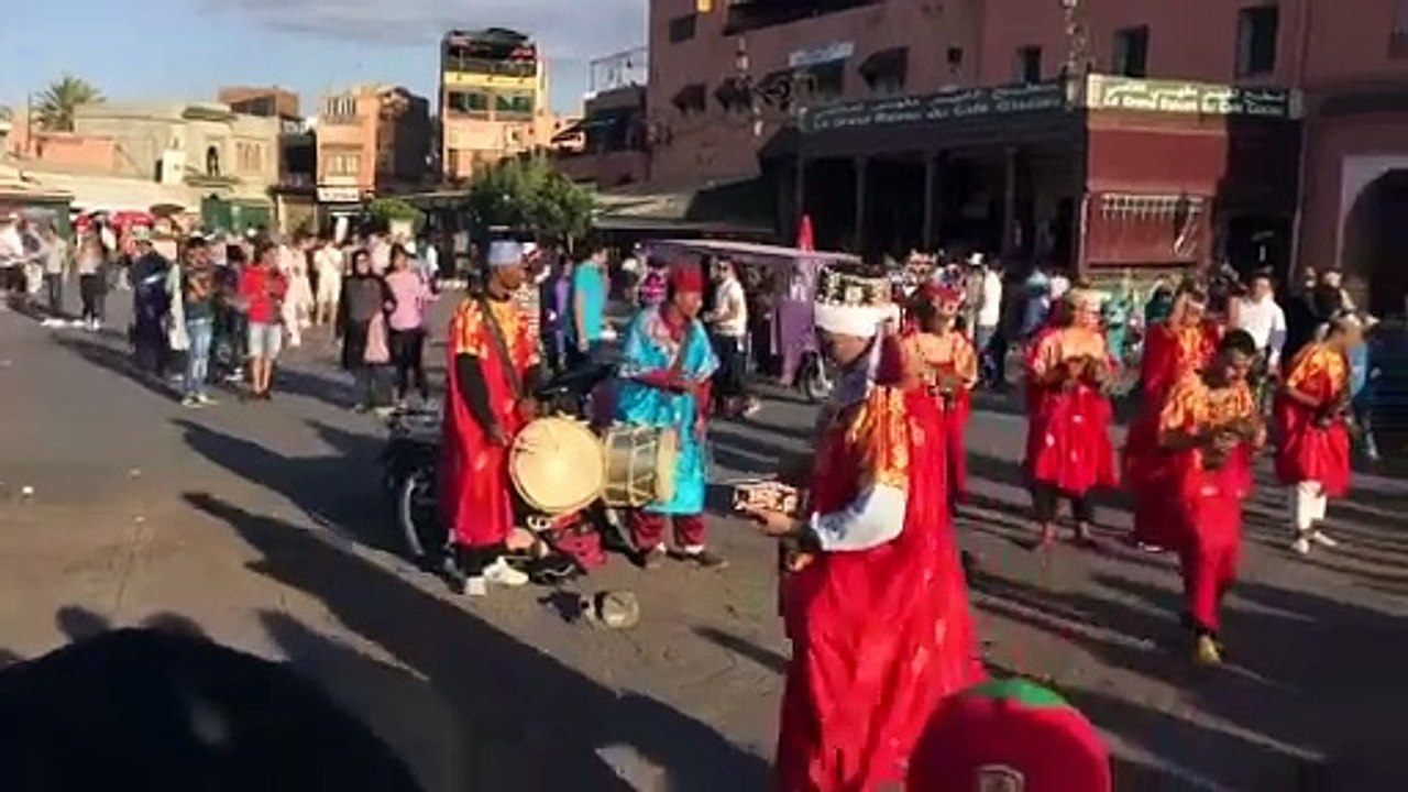 moroccan drummers