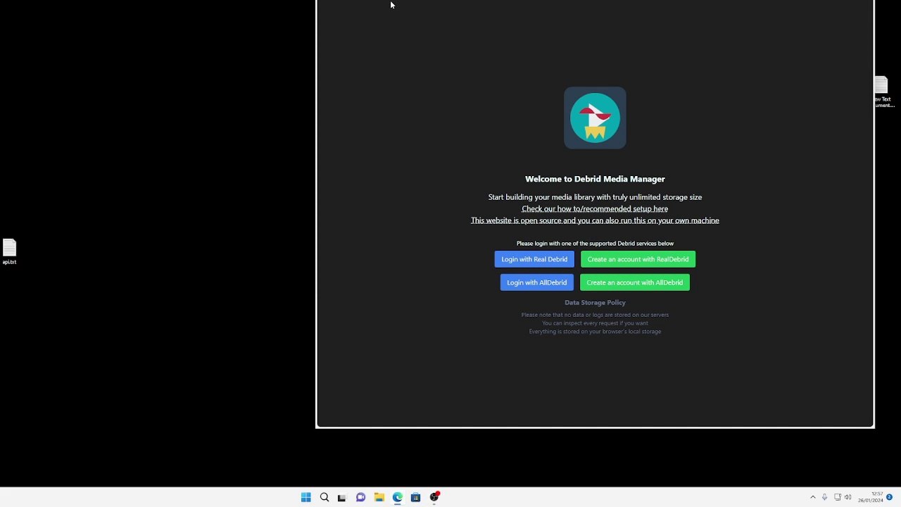 Step 2 - Debrid Media Manager