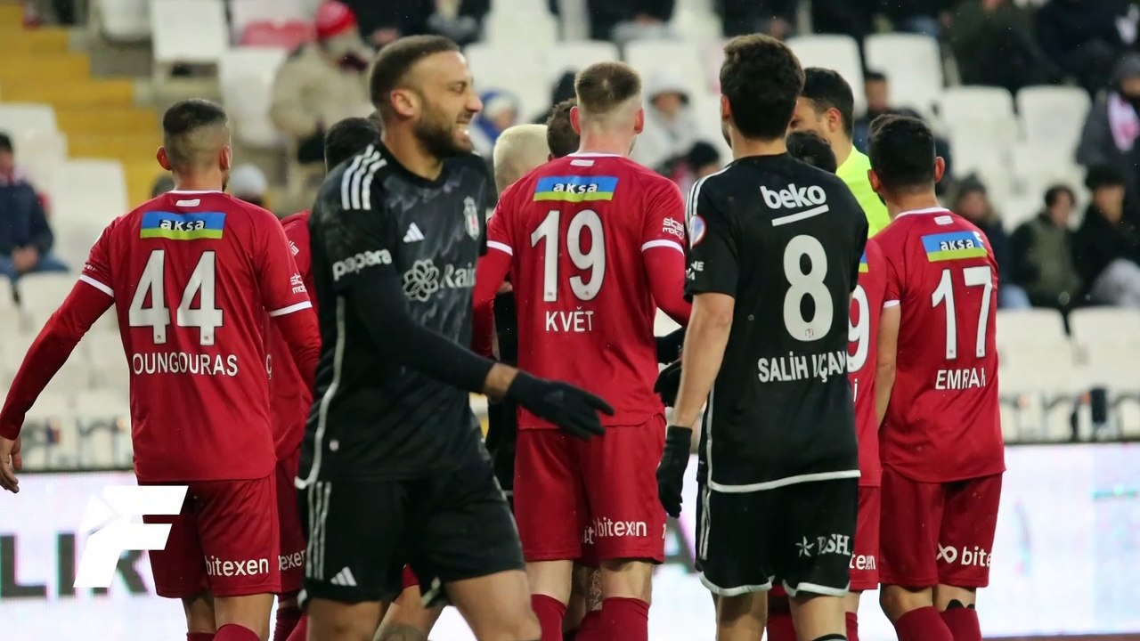 Sivasspor - Beşiktaş maçı (VİDEO)
