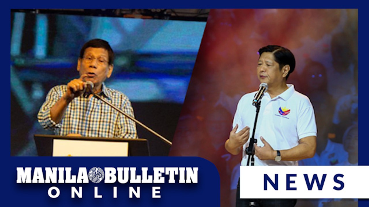 Marcos on Duterte's drug accusation: It must be the fentanyl talking