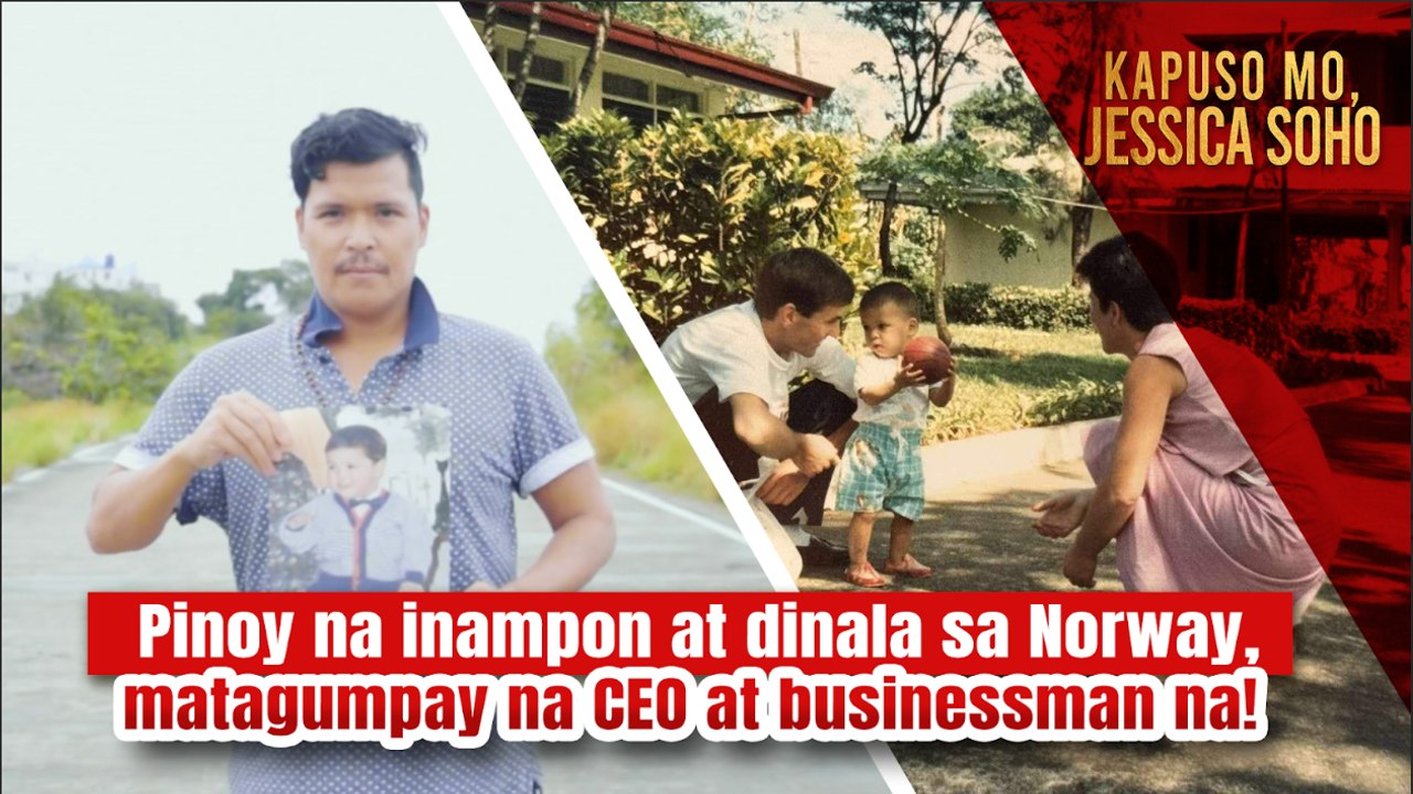 Pinoy na inampon at dinala sa Norway, matagumpay na CEO at businessman na! | Kapuso Mo, Jessica Soho