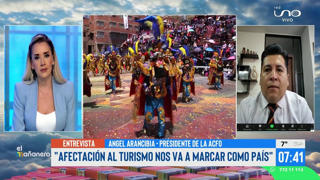 Oruro conjuntos afectados por bloqueos