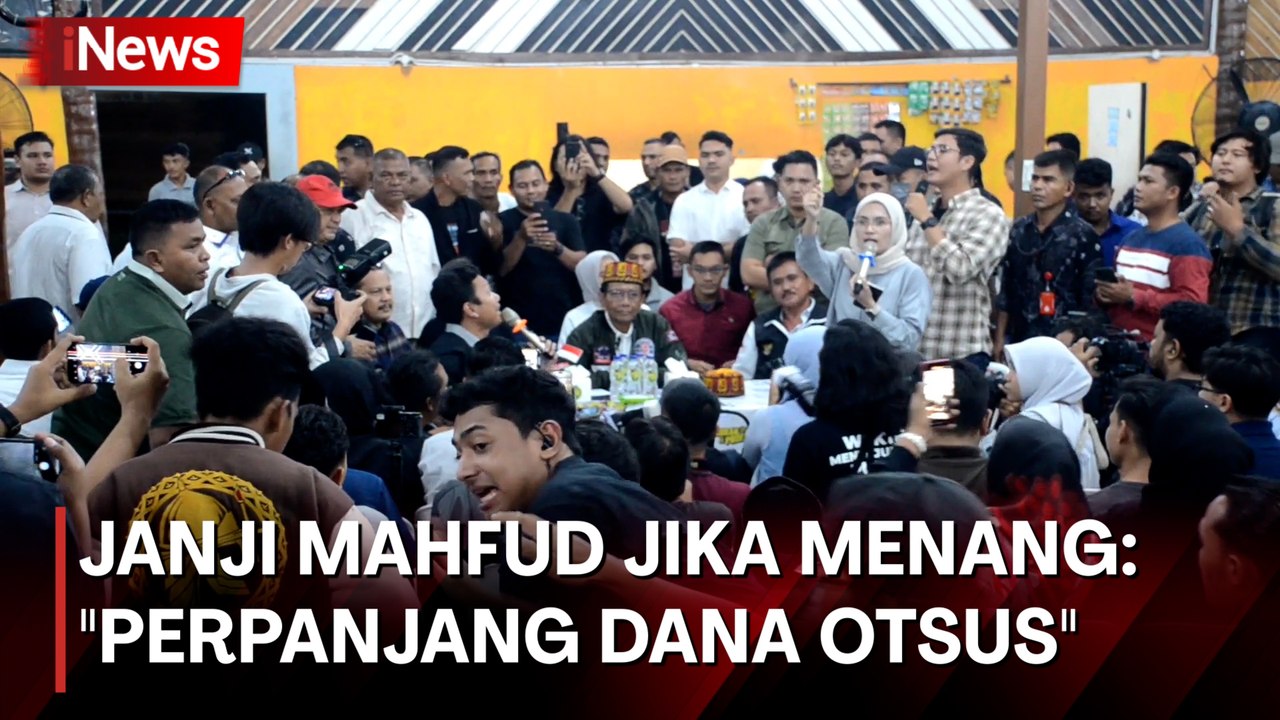 Sejahterakan Serambi Makkah, Cawapres Mahfud MD Janji Perpanjang Dana Otsus di Aceh