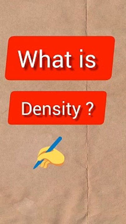 What is density_-_density in short_-_physics in short