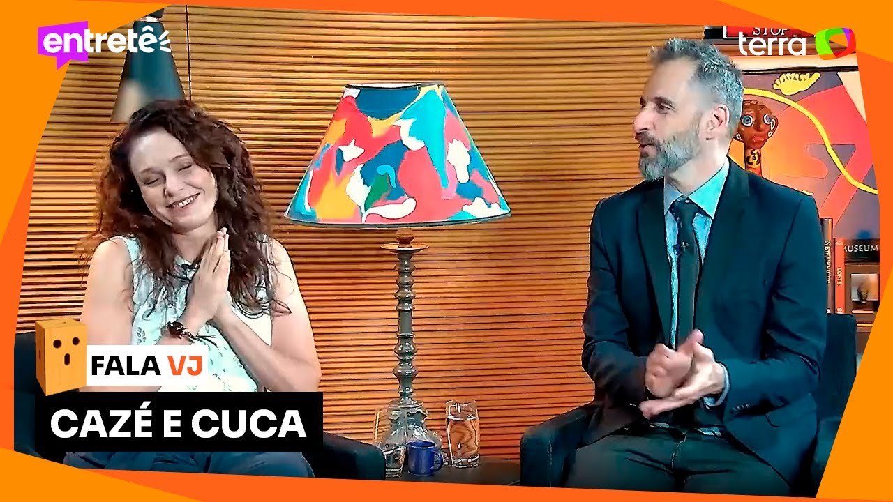 Assista ao teaser de Cazé e Cuca no Fala, VJ