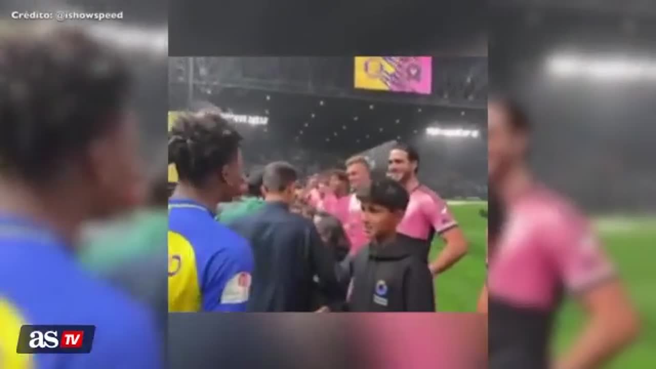 IShowSpeed meets Inter Miami