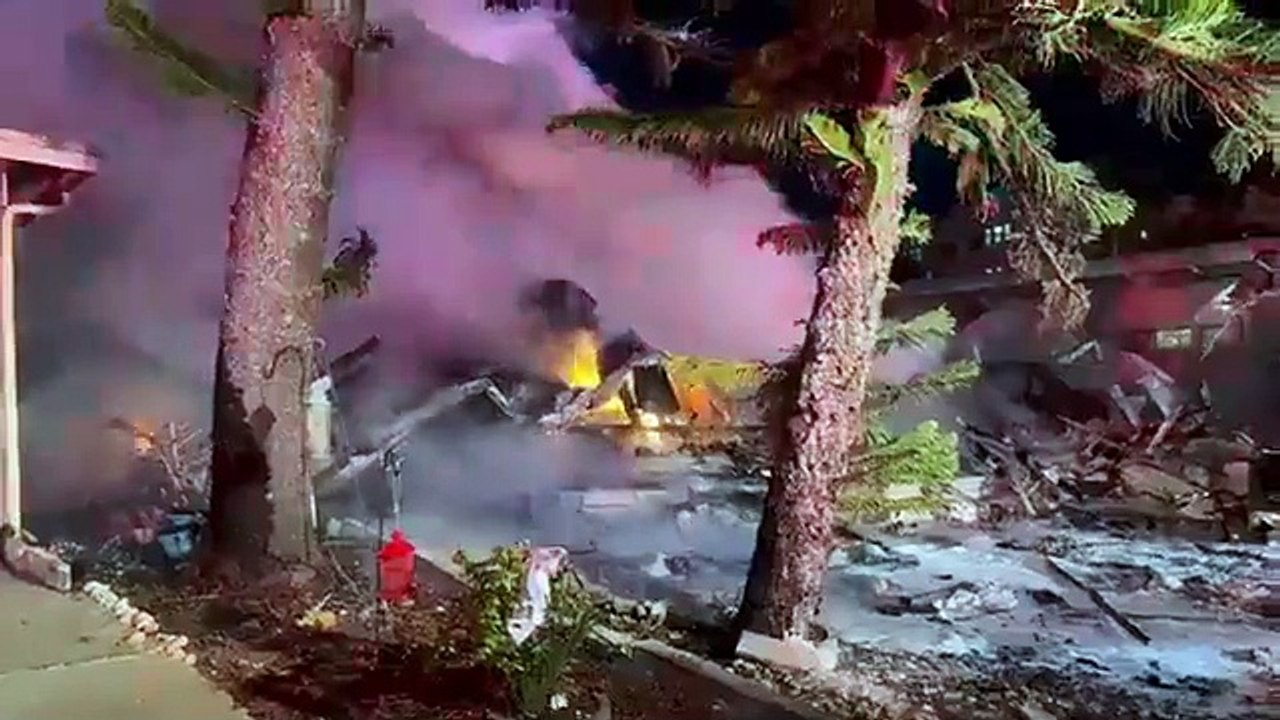 Bombeiros, Florida, acidente