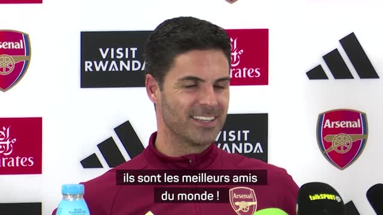 Arsenal - Arteta sur la dispute White/Zinchenko : "Ce sont les meilleurs amis du monde !"