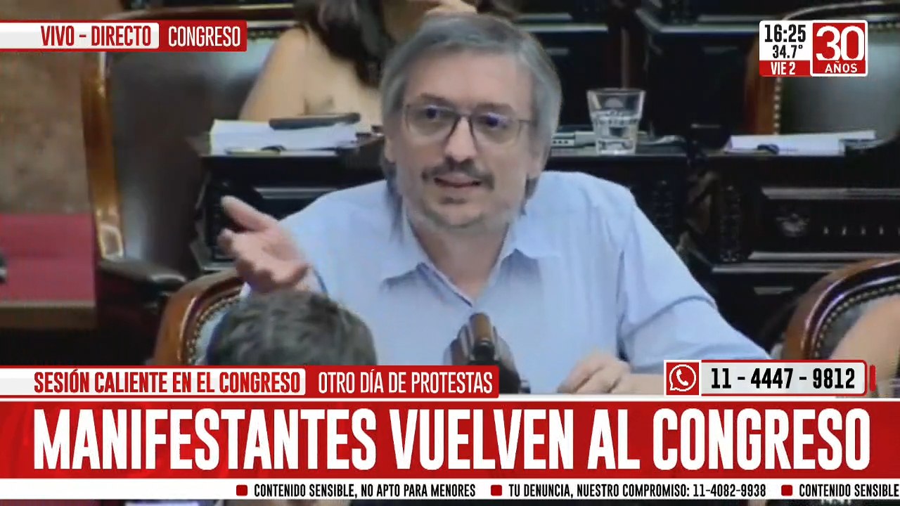 Máximo Kirchner: "El problema no es el estado"