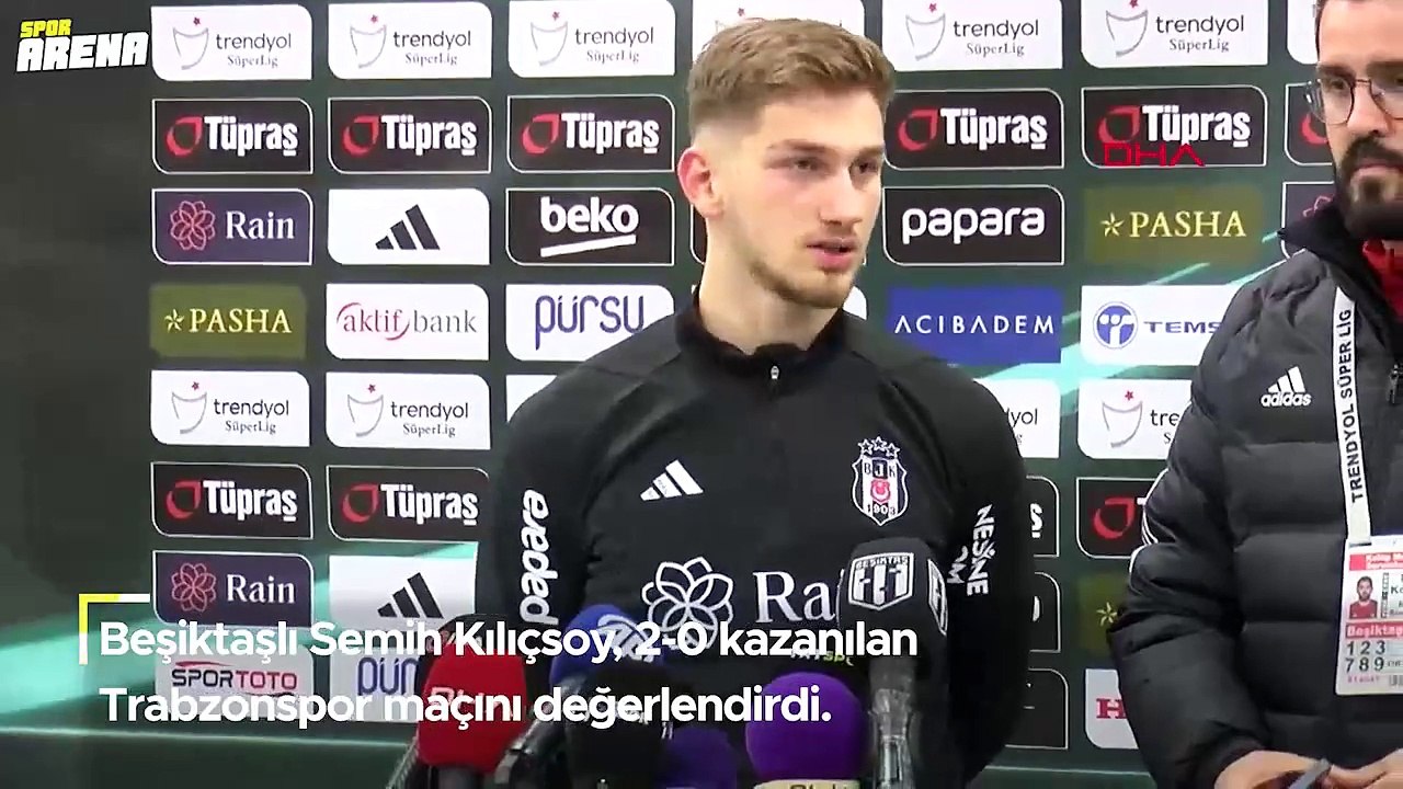 Beşiktaş'ta Semih Kılıçsoy'dan Sacha Boey ve bonservis rekoru cevabı