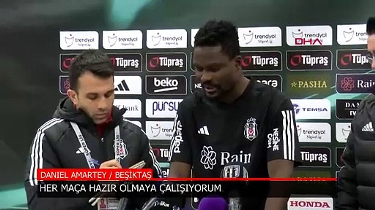 Amartey, Trabzonspor maçı sonrası konuştu: Yaşadığımız süreç kolay değil