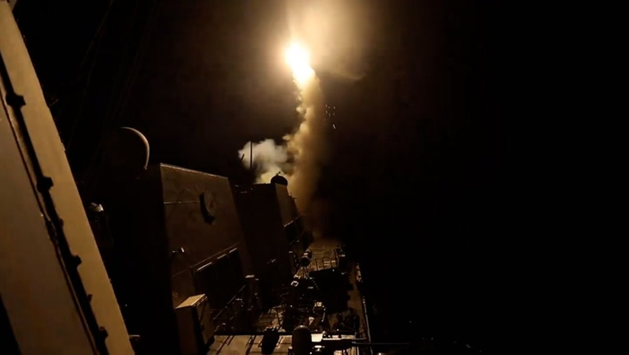 US warships fire on Houthi drones over Red Sea