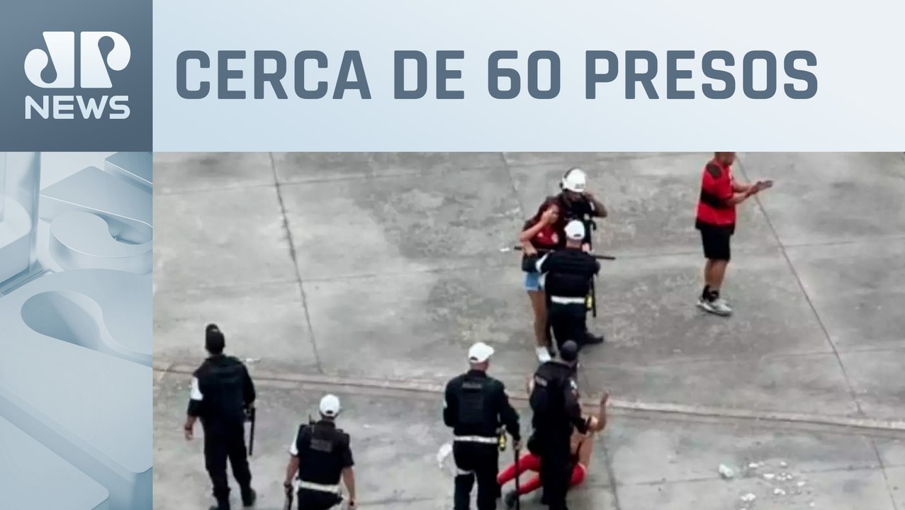 Vascaínos e flamenguistas são presos após brigas no RJ