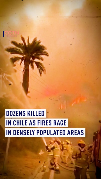 Devastating fires in Chile