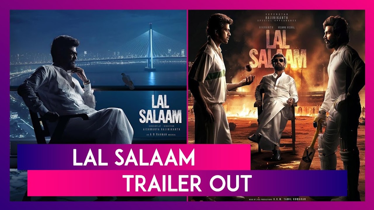 Lal Salaam Trailer: Rajinikanth's Enigmatic Entry Is Highlight Of Vishnu Vishal & Vikranth-Starrer