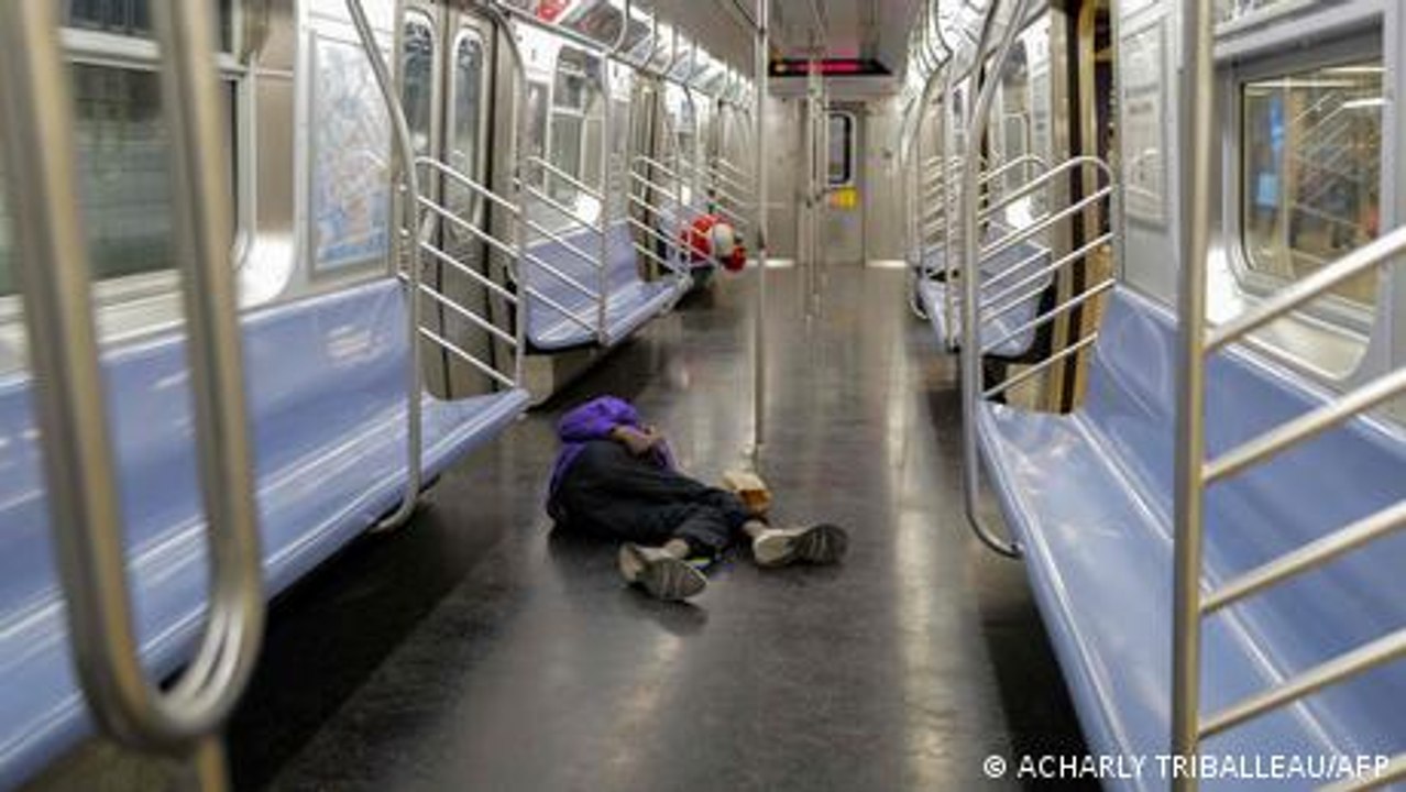 Jung und obdachlos in New York