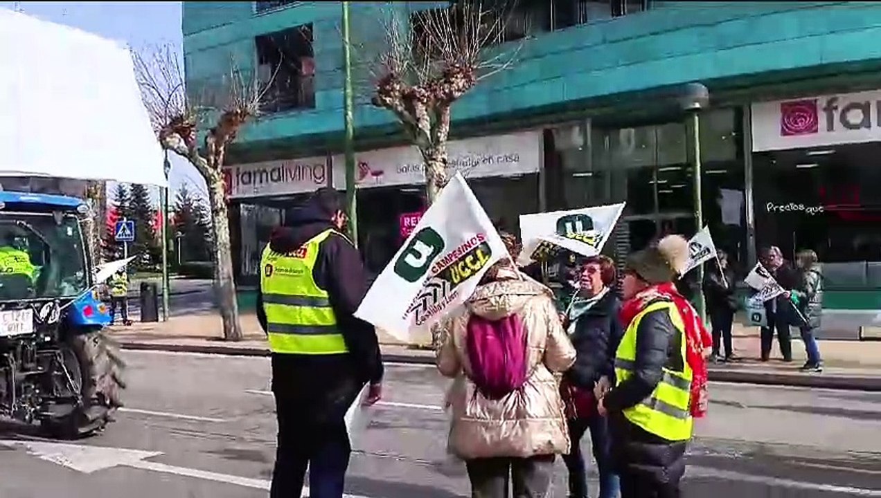Tractorada en la Junta