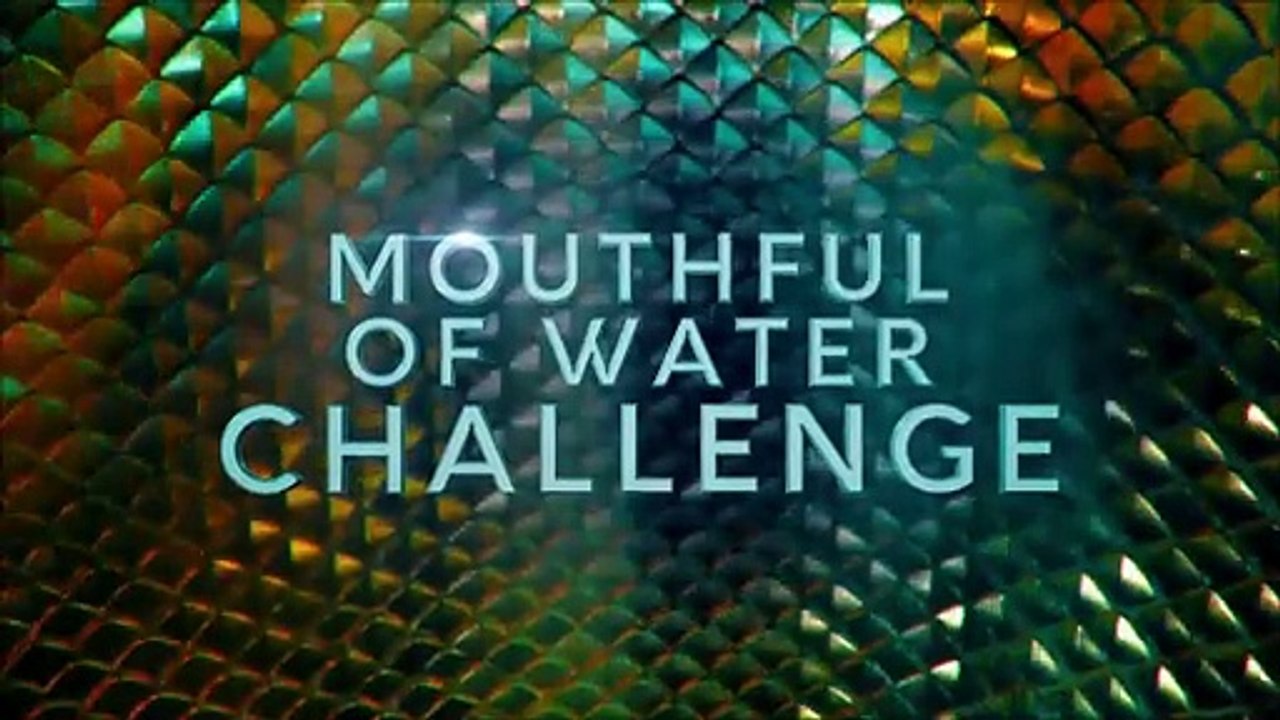 Aquaman and the Lost Kingdom | Mouthful of Water Challenge