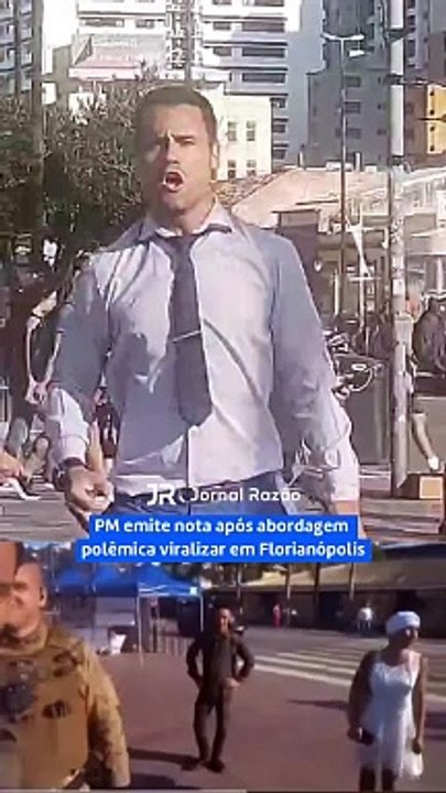 Vídeo polêmico em Florianópolis mostra abordagem da PM: “spray na cara”