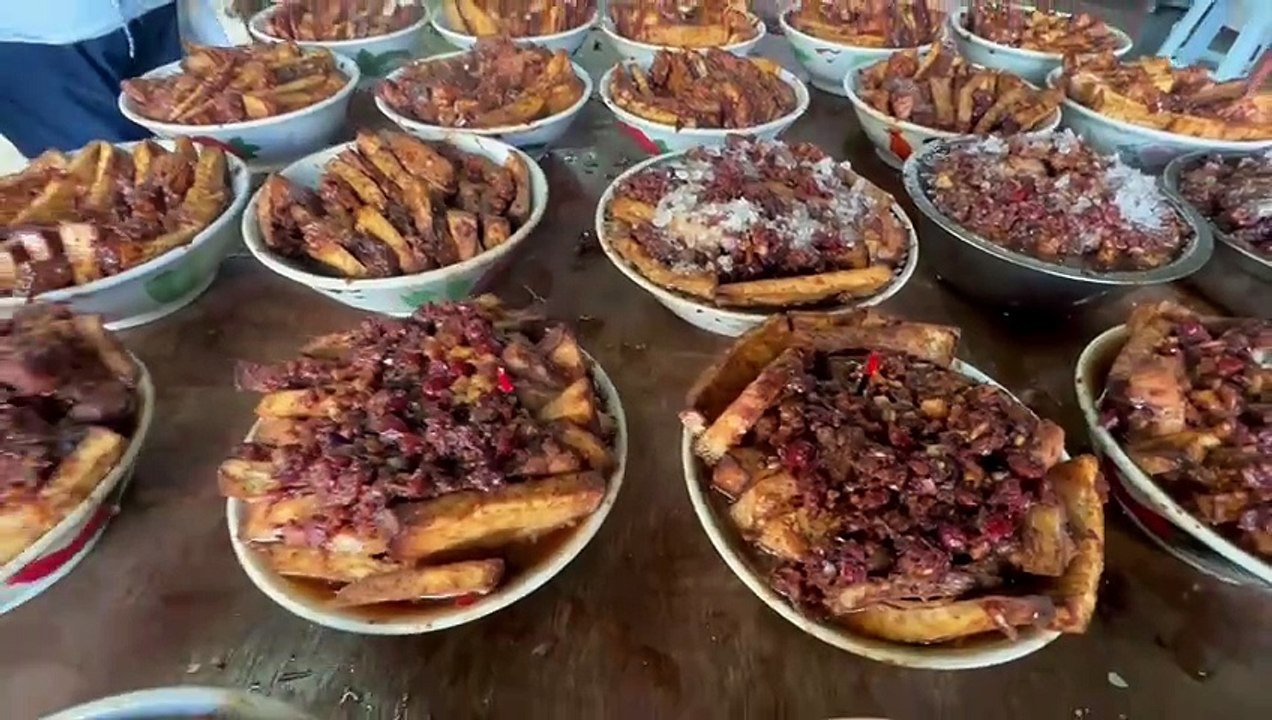 传承三代  今年售400碗 蔡家芋头扣肉 吃出年味