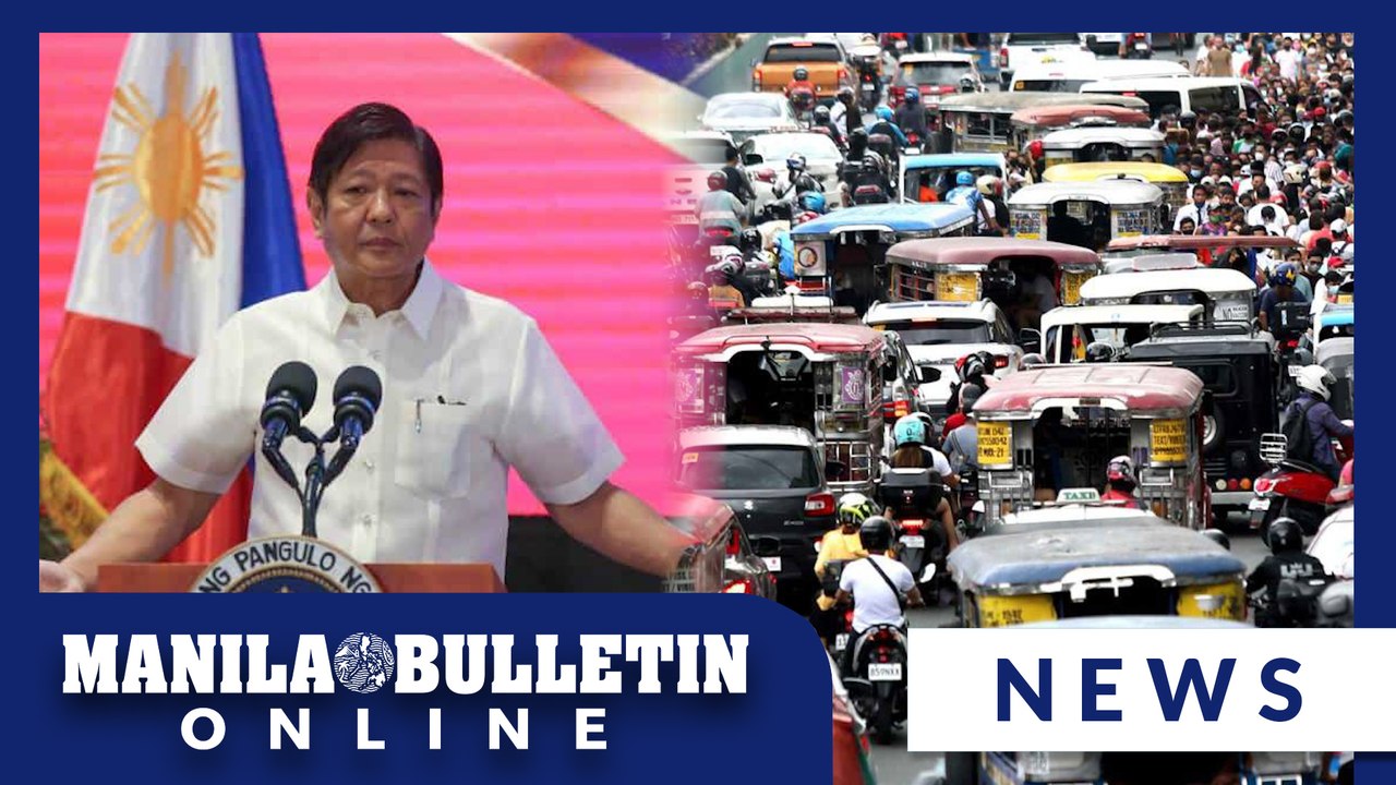 Marcos renews commitment to efficient mass transport system