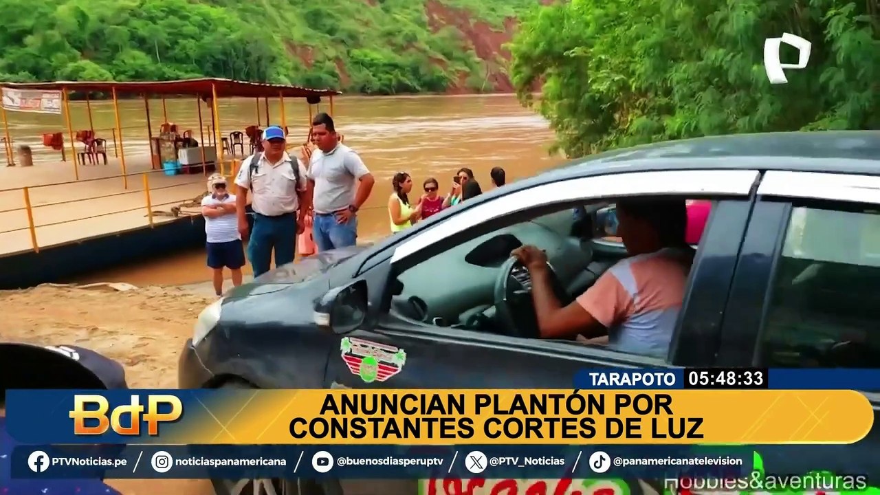 Anuncian plantón por constantes cortes de luz en Tarapoto