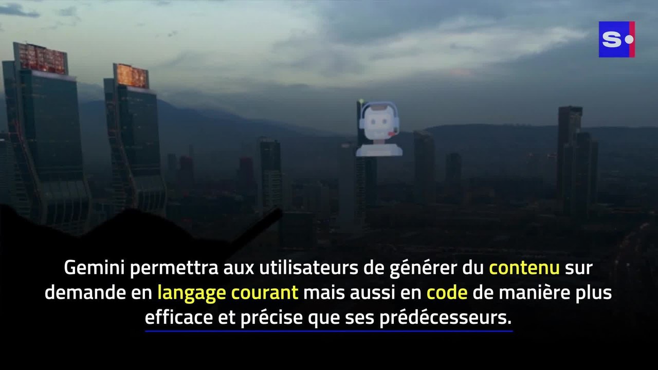 Google lance Gemini, une nouvelle application d'IA générative
