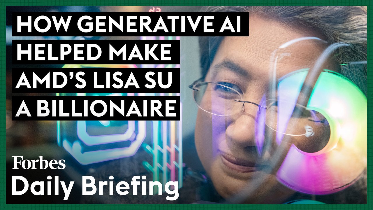 How Generative AI Helped Make AMD’s Lisa Su A Billionaire
